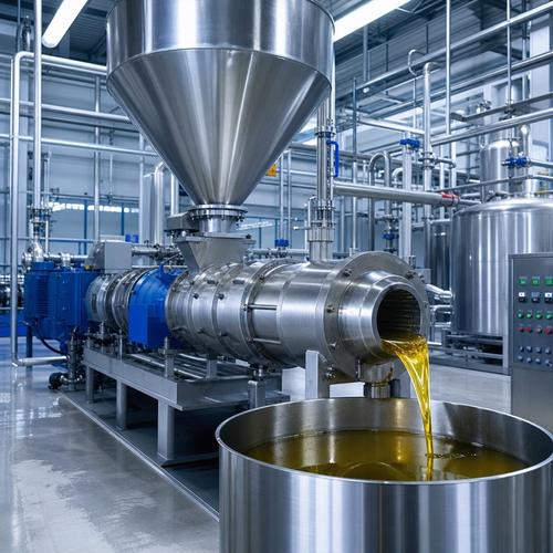 Extraction industrielle de l'huile de soja