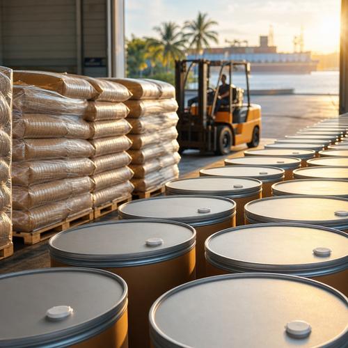 Conditionnement et chargement pour l'export
